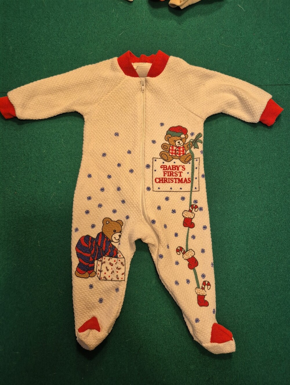 Vintage Baby First Christmas Sleeper